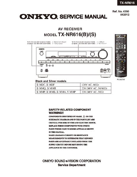 Download manuale di onkyo tx nr616. - A heart attack survivors guide to a long healthy life.