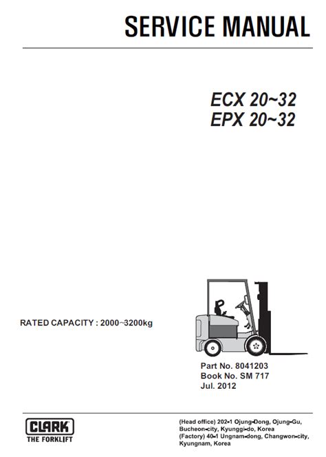 Download manuale officina riparazione carrello elevatore clark ecx20 32 epx20 30. - Massey ferguson 200b dozer service manual.