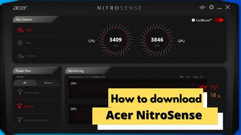 Download nitrosense. Be the master of cool, and control fan speeds, lighting and more in the NitroSense utility app. * Improved audio gives you a competitive edge and immersive experience: Dual 2W speakers and DTS:X Ultra delivers crystal clear sounds in a 3D spatial soundscape, helping you to figure out the location of your opponents with deadly accuracy. 