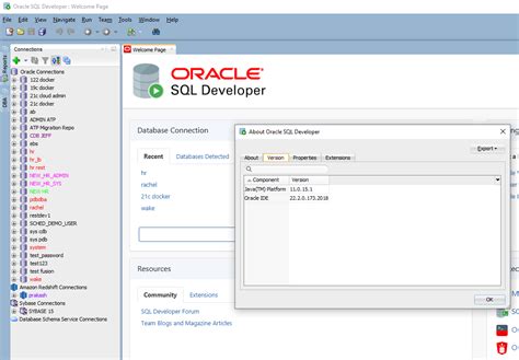 Download oracle sql developer. 1 This archive includes both SQL Developer and an embedded...