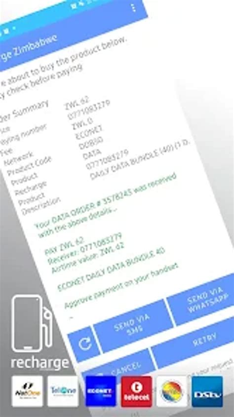 Download recharge zimbabwe.  Direct Recharge USD Let's Find the Right Package...
