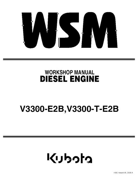 Download service repair manual kubota v3300 sm. - Manuale catalogo ricambi escavatore kobelco sk015.