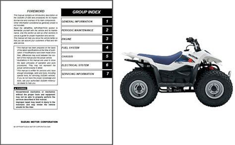 Download suzuki quadsport 50 lt z50 ltz50 2006 2009 service repair manual. - Can am traxter 500 service manual.