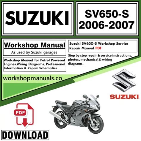 Download suzuki sv650 sv 650 2007 07 service repair workshop manual. - Fisher price rainforest bouncer user manual.
