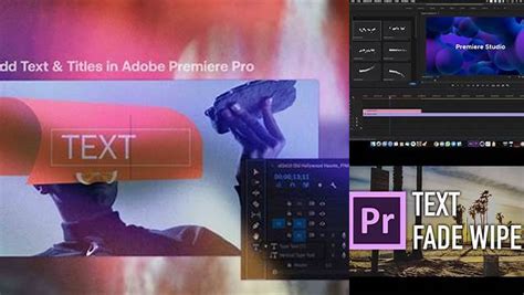 Download text presets for premiere pro.  Build up your post-production ...