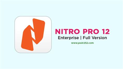 Get the free version of Portable Nitro Pro Organisation 12.9
