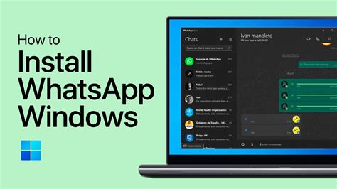 Download whatsapp windows.  I Fast & Simple Way to Download Software for Windows PC.  If you w...