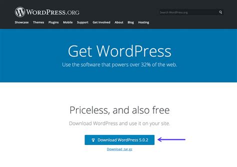 Download wordpress. Start the WordPress installation. Get your WordPress project up and running quickly and easily. Once you've purchased a Managed WordPress package, choose the “Start your web project” option on the confirmation page. Go to the … 
