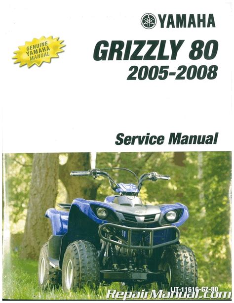 Download yamaha grizzly yfm80 repair manual 2005 2008. - 2010 acura tsx transfer case seal manual.