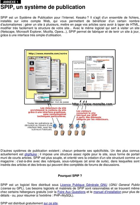 Downloadable Free PDFs Spip Systa Me De Publication Pour …