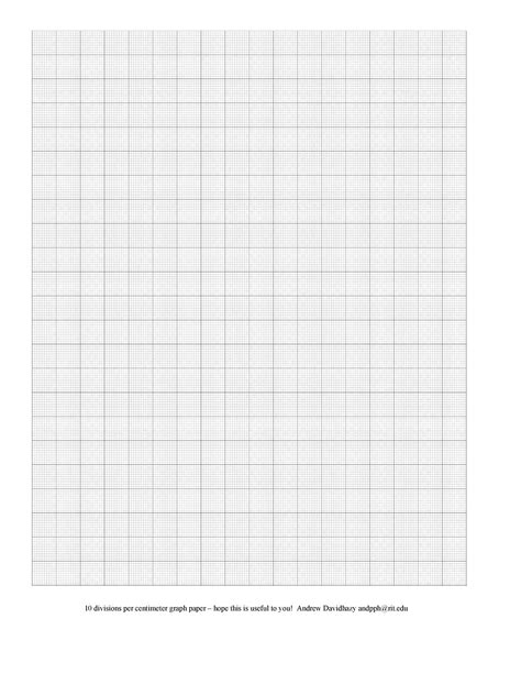 Downloadable Graph Paper