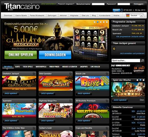 titan casino download