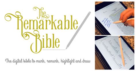 Downloads - Remarkable Bible