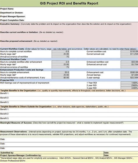 Downsizing the ROI Report