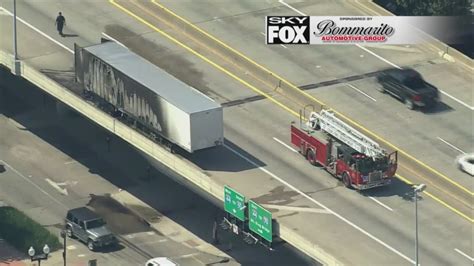 Downtown St. Louis truck fire closes interstate, snarls traffic
