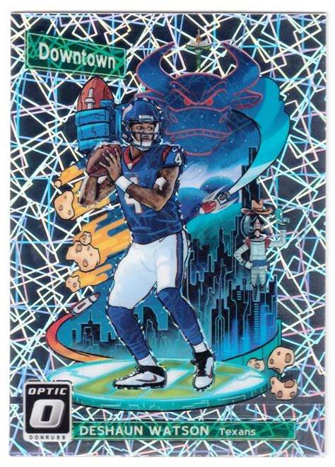  2018 Donruss Downtown card list & price guide. Ungraded & graded values for all '18 Donruss Downtown Football Cards. Click on any card to see more graded card prices, historic prices, and past sales. Prices are updated daily based upon 2018 Donruss Downtown listings that sold on eBay and our marketplace. Read our methodology. . 