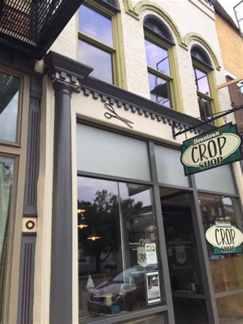 8 Downtown Crop Shop's stylists 2nd home. Making people feel beautiful In Downtown Franklin. 