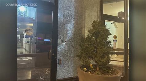 Downtown gunfire shatters glass and rattles residents 