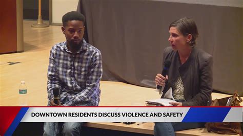 Downtown locals discuss teen violence and 911 dispatching issues