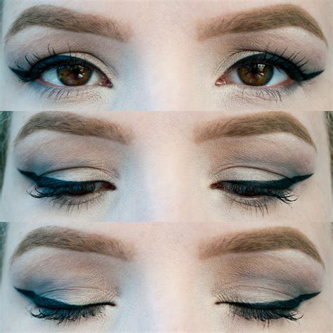 Downturned eyes makeup. These’re some popular makeup methods and products that can be used for downturned eyes. First, you can use eyeliner and create a different shape for the downturned eyes. Second, you can apply mascara to reduce downward angle significantly. Third, applying eyeshadow can further bring the allusion of a feline or cat-like eyes. 
