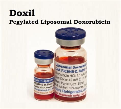 Doxorubicin, Pegylated Liposomal Intravenous: Uses, Side