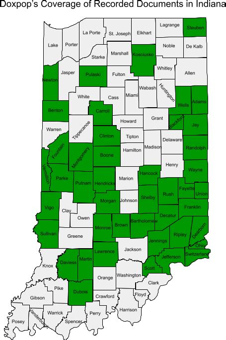 Doxpop partner counties.  Doxpop provides access to recorded documents from par...