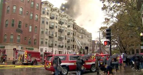 Dozens displaced after multi-alarm blaze tears through East Boston triple-decker