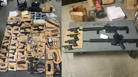 Dozens of ghost guns seized in San Diego County over 3-month period