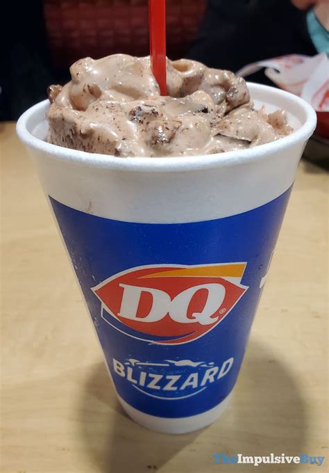 Double Dutch Blizzard Treat. Indulge with the mixture of chocolate cone coating, cashew, mallows and chocolate chunks and creamy soft serve. Available As: Mini. Regular. Medium. Large. Find a DQ.. 
