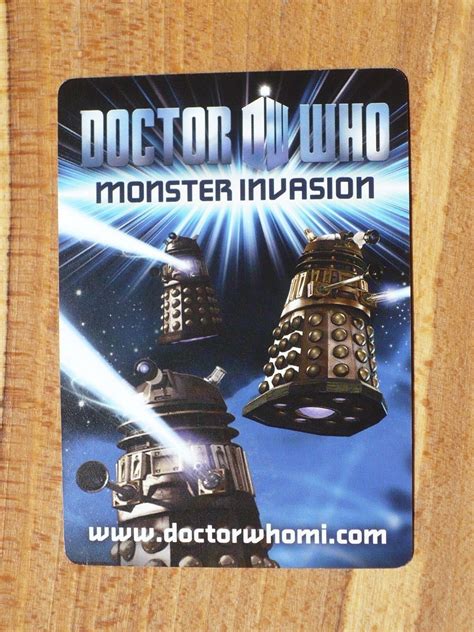 Dr Who Monster Invasion, Test Set, Card 081 Cyberking …