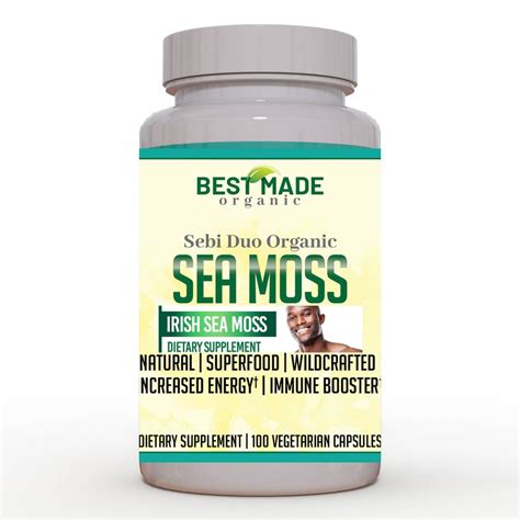 Dr sebi sea moss for sale. Increase energy levels. Irish moss contains an abundance of vitamins B2 and B9 and therefore may have an energy-boosting effect as your body converts food into energy in a more optimal way. B2 breaks down the proteins, carbs and fats and B9 is required to form DNA and other genetic material. 