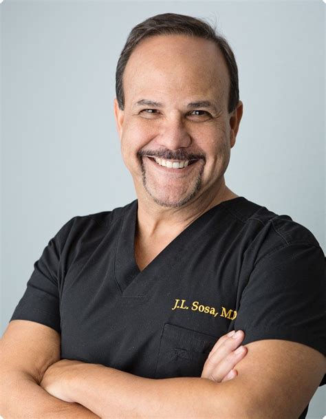 Dr sosa. Dr. Sosa is the SH*T!!!! <3 He is REALLY good at what he does! I have gone to him for plastic surgery on 2 different occasions, and his results are impressive! And their fees are very reasonable, I should add! He has done my Lipo 360, ab etching, labiaplasty, and lipo of the chin and thighs. The staff is also very sweet and accommodating! 
