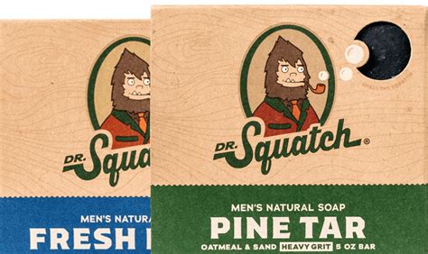 Dr. Squatch Pine Tar Soap 4-Pack Bundle – Bar Soap for Men with Natural Woodsy Scent and Skin Exfoliating Scrub – Handmade with Pine, Coconut, Olive Organic Oils in USA (4 Bar Set) 5 Ounce (Pack of 4) 1,782. 200+ bought in past month. Save 12%.. 