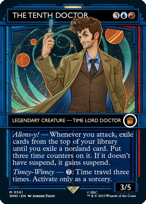 Dr who magic the gathering. Magic: The Gathering®—Doctor Who™. Magic: The Gathering®—Doctor Who™. Collector Boosters. Collector Booster Display. Commander Decks. Marketing Material. Universes Beyond: Doctor Who™ Art and Logos. Download. Universes Beyond: Doctor Who™ Product Shots. 