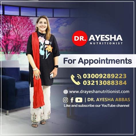 Dr. Ayesha Abbas Nutritionist - Home Facebook