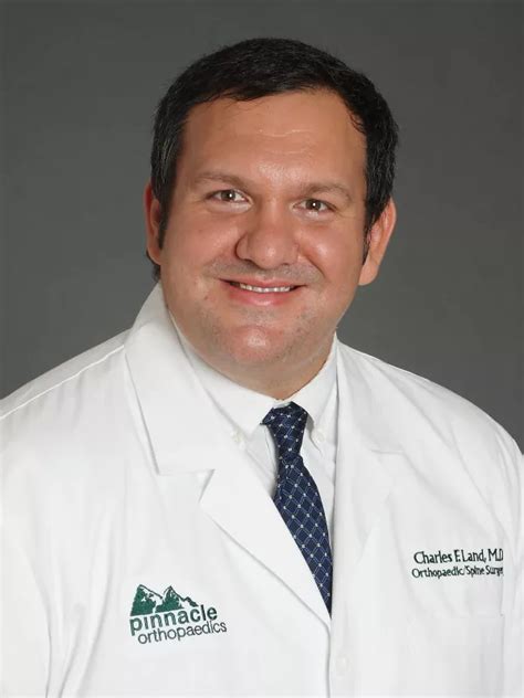 Dr. Charles F. Land, M.D. Pinnacle Orthopaedics