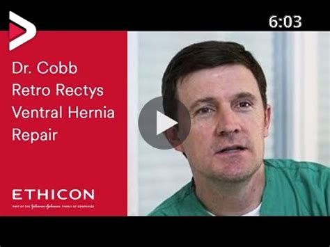 Dr. Cobb Retro Rectus Ventral Hernia Repair - YouTube