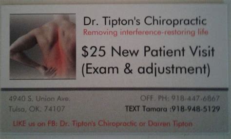 Dr. Darren Tipton, DC, Chiropractor Tulsa, OK WebMD