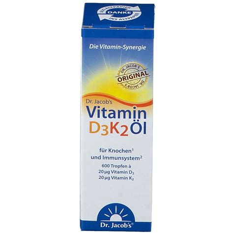 Dr. Jacob’s Basen-Mineralstoffe + Vitamin D3K2 Öl - 1 P