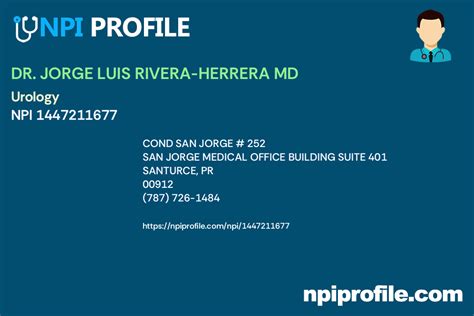 Dr. Jorge L. Rivera Herrera, MD Santurce, PR Urologist US …