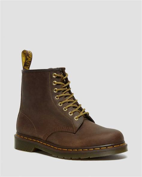 Dr. Martens 1460 Crazy Horse Brown Boots. Size Mens 13 US