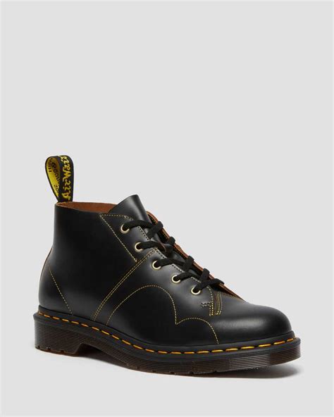 Dr. Martens Church Smooth Leather Monkey Boots in …