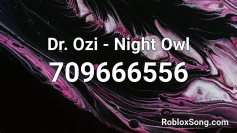 Dr. Ozi - Night Owl Lyrics Musixmatch