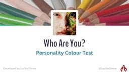 Dr. Phils Personality Test [Amazing] - SlideShare