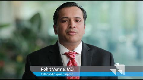 Dr. Rohit Verma, an orthopedic spine surgeon with Northwell …