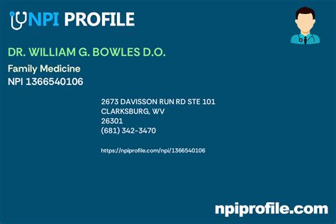 Dr. William Bowles, DO, Family Medicine Clarksburg, WV