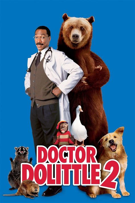 Dr. dolittle 2. Dr. Dolittle 2. The now-famous doc has more patients -- two-legged and four-legged -- than he can help. But his animal friends want more than office visits. The outraged critters want to save their forest from unscrupulous human developers, and they're seeking Dolittle's help. IMDb 4.7 1 h 27 min 2001. PG. 