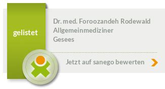 Dr. med. Foroozandeh Rodewald, Allgemeinmedizinerin in 95494 …