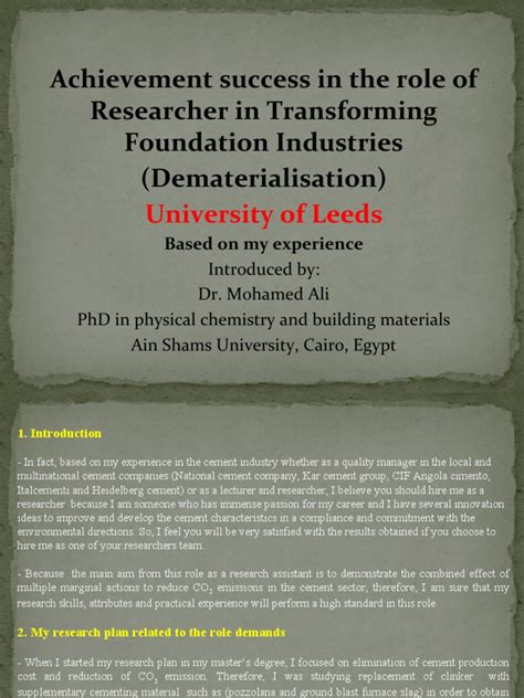 Dr.Mohamed Ali-Leeds Univ. Presentation PDF - Scribd