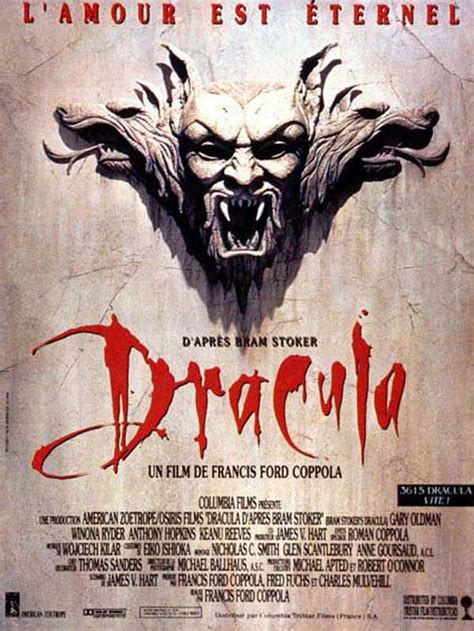 Dracula movie coppola. 2 h 8 m. Summary In Bram Stoker's Dracula, Francis Ford Coppola returns to the original source of the Dracula myth, and from that gothic romance, he creates a modern masterpiece. Gary Oldman's metamorphosis as Dracula who grows from old to young, from man to beast is nothing short of amazing. Opulent, dazzling and utterly … 